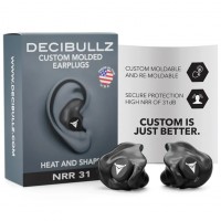 Тапи за стрелба Decibullz Custom Molded Earplugs – персонализирани тапи за уши с термоформоване Тапи за стрелба Decibullz Custom Molded Earplugs – персонализирани тапи за уши с термоформоване