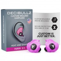 Тапи за стрелба Decibullz Custom Molded Earplugs – персонализирани тапи за уши с термоформоване Тапи за стрелба Decibullz Custom Molded Earplugs – персонализирани тапи за уши с термоформоване