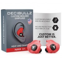 Тапи за стрелба Decibullz Custom Molded Earplugs – персонализирани тапи за уши с термоформоване Тапи за стрелба Decibullz Custom Molded Earplugs – персонализирани тапи за уши с термоформоване